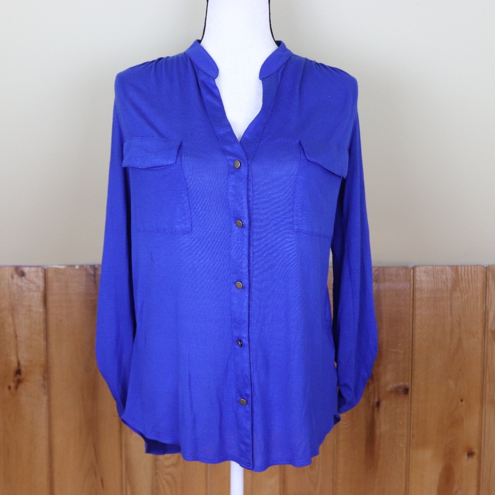 Tela Button Down Blouse